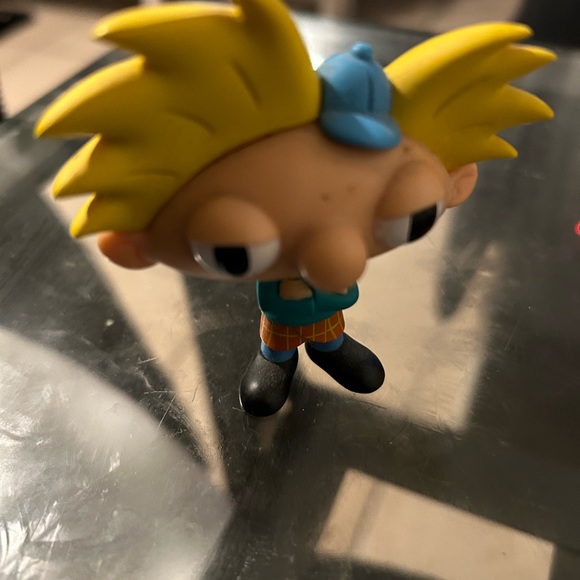 2014 Viacom Nickelodeon Hey Arnold Figure 3.75” Tall Plastic Hey! Arnold - Picture 9 of 11